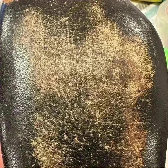 👑👑👑VINTAGE 1968 Christian Dior TAN Velvet Rhinestone Heel Shoes w/ CD Buckle - Picture 7 of 15